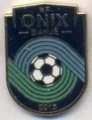 футбол.клуб Онікс (Косово) ЕМАЛЬ /KF Onix Banje,Kosovo football enamel pin badge