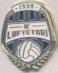 футбол.клуб Люфтетарі (Албанія2 ЕМАЛЬ/Luftetari Gjirokaster,Albania football pin
