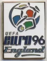 Чемп-т Європи ЧЄ-1996 (Англія) ЕМАЛЬ / Euro 1996 England football logo pin badge