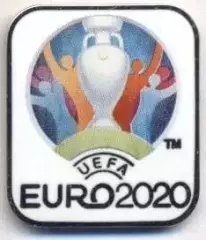 Чемпіонат Європи 2020 емблема2 ЕМАЛЬ / Euro 2020 football logo enamel pin badge