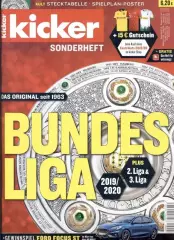 Футбол,Німеччина, чемп-т 2019-20, спецвидання Кікер/Kicker Sonderheft Bundesliga
