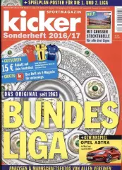 Футбол,Німеччина, чемп-т 2016-17, спецвидання Кікер/Kicker Sonderheft Bundesliga