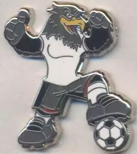 Чемп-т Європи 2024,презентаційний талісман1 ЕМАЛЬ /Euro 2024 football mascot pin