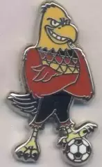 Чемп-т Європи 2024,презентаційний талісман2 ЕМАЛЬ /Euro 2024 football mascot pin