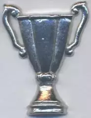 трофей Кубок Європейських Володарів Кубків важмет/European Winners cup pin badge