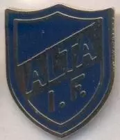 футбольний клуб Альта (Норвегія) ЕМАЛЬ /Alta IF,Norway football enamel pin badge