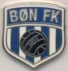 футбольний клуб Бьон (Норвегія) ЕМАЛЬ /Bon FK Eidsvoll,Norway football pin badge