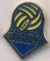 футбольний клуб Єрв (Норвегія) ЕМАЛЬ /FK Jerv Grimstad,Norway football pin badge