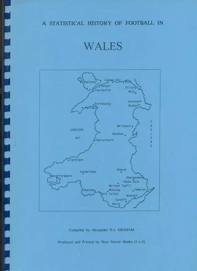 книга Уельс підсумки чемп-тів, вся історія /Wales football ch.ships history book