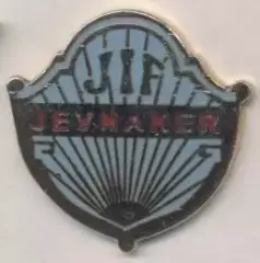 футбол.клуб Євнакер (Норвегія ЕМАЛЬ/Jevnaker IF,Norway football enamel pin badge