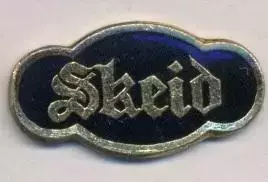 футбольний клуб Шейд Осло (Норвегія) важмет/Skeid Oslo,Norway football pin badge