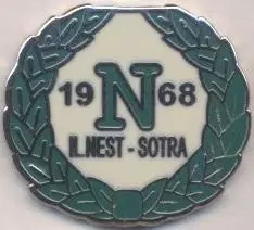 футбол.клуб Нест-Сотра (Норвегія)2 ЕМАЛЬ/Nest-Sotra F.,Norway football pin badge