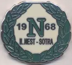 футбол.клуб Нест-Сотра (Норвегія)2 ЕМАЛЬ/Nest-Sotra F.,Norway football pin badge
