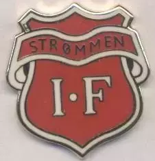 футбол.клуб Стрьоммен (Норвегія)1 ЕМАЛЬ / Strommen IF, Norway football pin badge