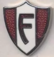 футбол.клуб Фрейдіг (Норвегія) ЕМАЛЬ/Freidig Trondheim,Norway football pin badge