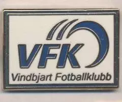 футбол.клуб Віннб'ярт (Норвегія) ЕМАЛЬ / Vindbjart FK, Norway football pin badge