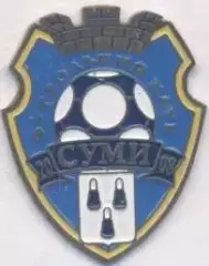 футбольний клуб ФК Суми (Україна) важмет / FC Sumy, Ukraine football pin badge