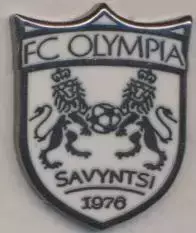 футбол.клуб Олімпія Савинці (Україна ЕМАЛЬ/Olympia Savyntsi,Ukraine football pin