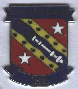 футбол.клуб Бангор Сіті (Уельс)1 ЕМАЛЬ / Bangor City FC,Wales football pin badge