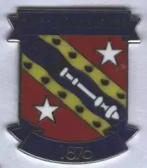 футбол.клуб Бангор Сіті (Уельс)1 ЕМАЛЬ / Bangor City FC,Wales football pin badge