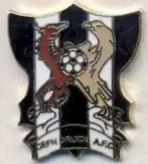 футбол.клуб Кевн Друїдс (Уельс)1 ЕМАЛЬ /Cefn Druids AFC,Wales football pin badge