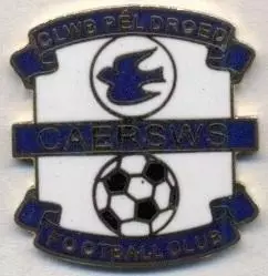 футбол.клуб Кайрсус (Уельс1 ЕМАЛЬ/CPD Caersws FC,Wales football enamel pin badge