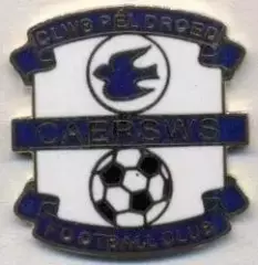 футбол.клуб Кайрсус (Уельс1 ЕМАЛЬ/CPD Caersws FC,Wales football enamel pin badge