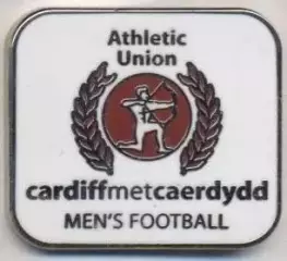 футбол.клуб Кардифф МЮ (Уельс) ЕМАЛЬ /Cardiff Metropolitan U.,Wales football pin