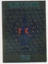 наклейка блиск.футбол Льєж (Бельгія) /RFC Liegeois,Belgium football logo sticker