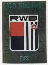 наклейка блискуча футбол Моленбек (Бельгія) / RWD Molenbeek,Belgium logo sticker