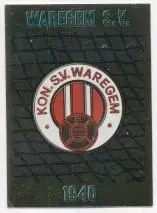 наклейка блиск.футбол Варегем (Бельгія/KSV Waregem,Belgium football logo sticker