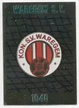 наклейка блиск.футбол Варегем (Бельгія/KSV Waregem,Belgium football logo sticker