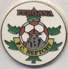 футбол.клуб Нефтчі Фергана (Узбекистан) ЕМАЛЬ/Neftchi Fergana,Uzbek football pin