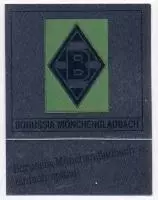 наклейка блиск.футбол Боруссія Менх.(Німеччина) /Borussia M,Germany logo sticker