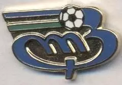 футбол.клуб Трактор Ташкент (Узбекистан) ЕМАЛЬ/Traktor,Uzbek football pin badge