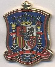 Іспанія, федерація футболу №8 ЕМАЛЬ / Spain football federation enamel pin badge