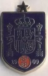 Іспанія, федерація футболу №11 ЕМАЛЬ /Spain football federation enamel pin badge