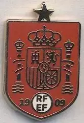 Іспанія, федерація футболу №12 ЕМАЛЬ /Spain football federation enamel pin badge