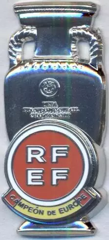 Іспанія (федерація футболу) чемпіон 2024'3D'ЕМАЛЬ /Spain Euro champion pin badge