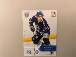 КХЛ . Сезон 2012 - 2013 . Филип Новак Чехия ( Динамо Москва )