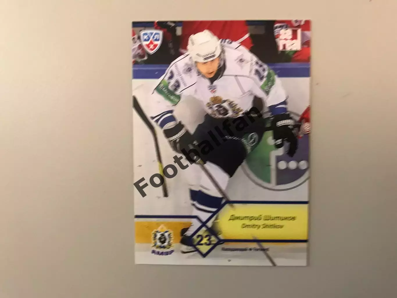 КХЛ . Сезон 2012 - 2013 . Дмитрий Шитиков Россия ( Амур Хабаровск )