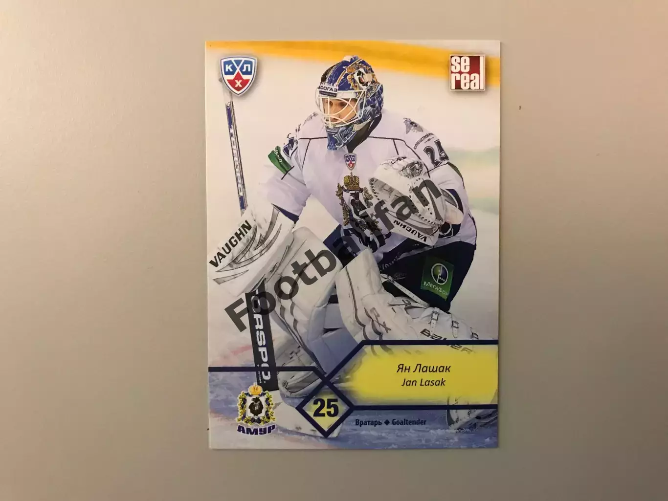КХЛ . Сезон 2012 - 2013 . Ян Лашак Чехия ( Амур Хабаровск )