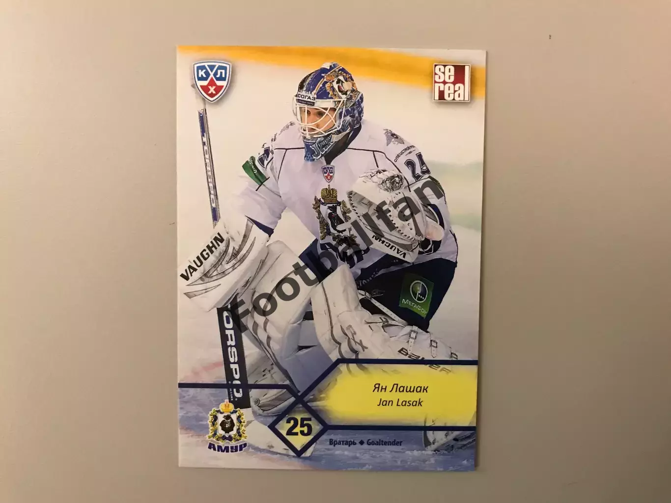 КХЛ . Сезон 2012 - 2013 . Ян Лашак Чехия ( Амур Хабаровск )