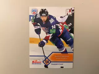 КХЛ . Сезон 2012 - 2013 . Николай Кулемин Россия ( Металлург Магнитогорск )