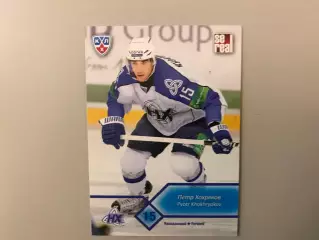 КХЛ . Сезон 2012 - 2013 . Петр Хохряков Россия ( Нефтехимик Нижнекамск )