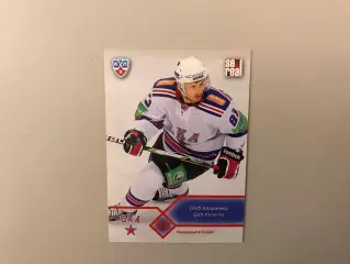 КХЛ . Сезон 2012 - 2013 . Глеб Клименко Россия ( СКА Санкт - Петербург )