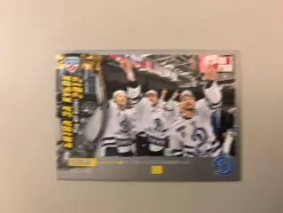 Битва за Кубок КХЛ . Динамо Москва - 1 место .