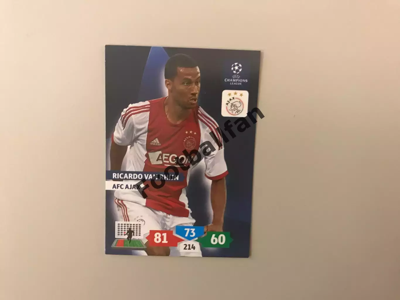 Лига Чемпионов 2013 - 2014 Рикардо ван Рих ( Аякс Амстердам , Нидерланды )