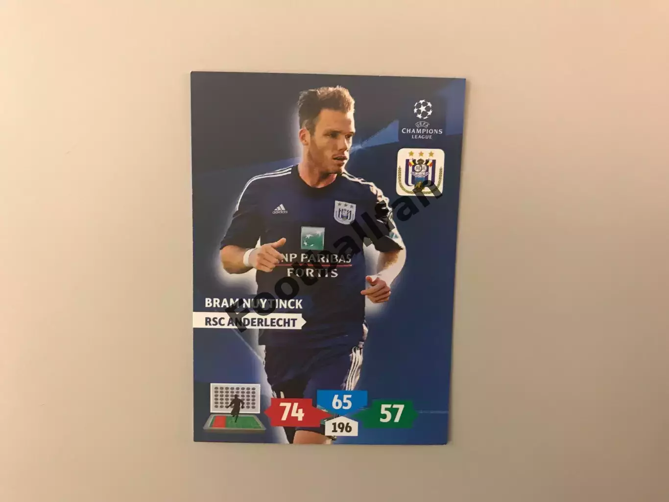 Лига Чемпионов 2013 - 2014 Брам Нуйтинк Бельгия ( Андерлехт Брюссель , Бельгия )