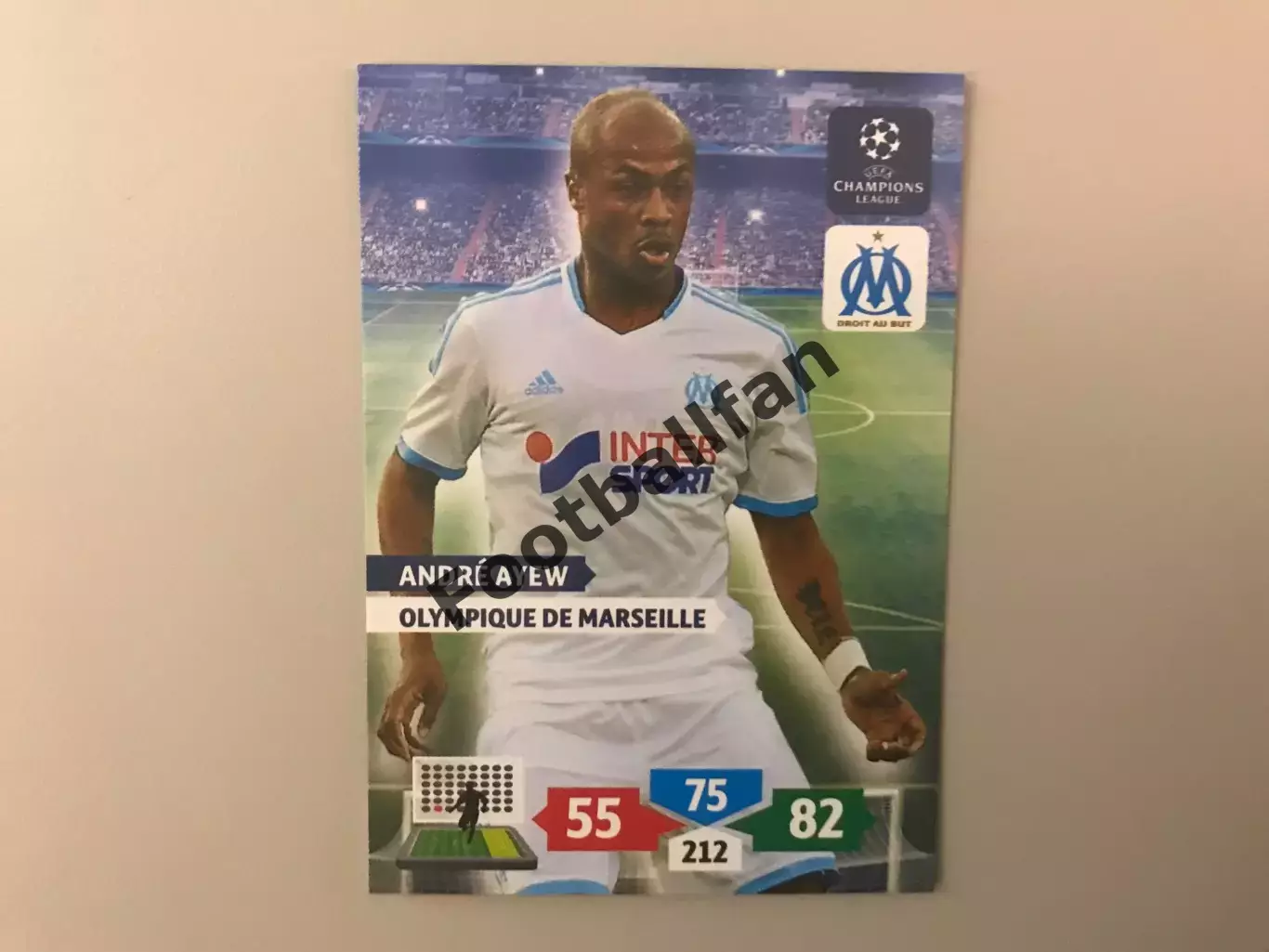 Лига Чемпионов 2013 - 2014 Андре Айев Франция ( Олимпик Марсель , Франция )